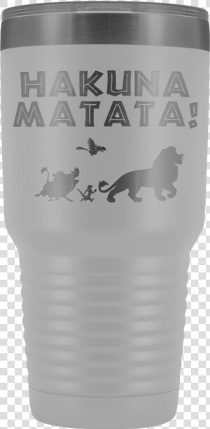 Lion King Tumbler  Hakuna Matata  30oz Class   Rhinoceros  HD Png Download