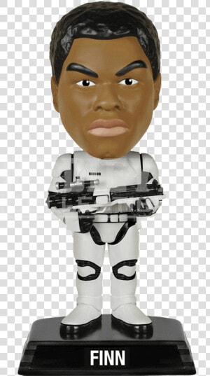 Star Wars Stormtrooper Finn Wacky Wobbler   Funko  HD Png Download