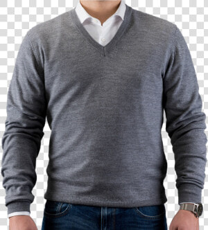 Merino Wool Sweater And Dress Shirt  HD Png Download