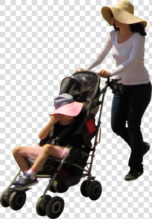 Pram Transparent Background   Mother And Stroller Png  Png Download