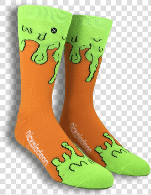 Nickelodeon Slime Athletic Socks By Odd Sox Class   Sock  HD Png Download