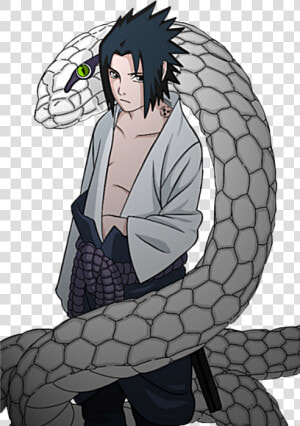 Sasuke And His Snake  HD Png Download