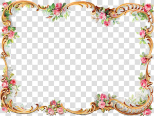 Border Frames Png   Flower Border Frame Png  Transparent Png