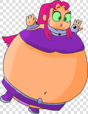 Starfire S Knowledge   Teen Titans Go Starfire Belly  HD Png Download