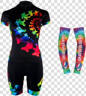 Grateful Dead Viola Women S Evo Kit   Grateful Dead Bike Jersey  HD Png Download