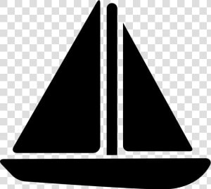 Sailboat Sailing   Sailboat Png Icon  Transparent Png