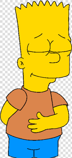 Bart Simpson Png   Bart Simpson Thank You  Transparent Png