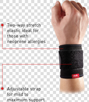 Wrist Class   Mcdavid Wrist Support  HD Png Download