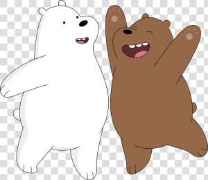 Chicago Drawing Bears   Ice Bear And Grizzly We Bare Bears  HD Png Download