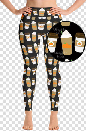 Pumpkin Spice Latte   Pumpkin Spice Leggings  HD Png Download