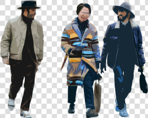 People Walking Png Away Nonscandinavia   Japanese Cut Out People  Transparent Png