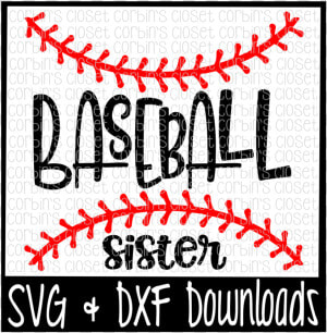 Free Baseball Sister Svg Cut File Crafter File   Transparent Baseball Mom  HD Png Download