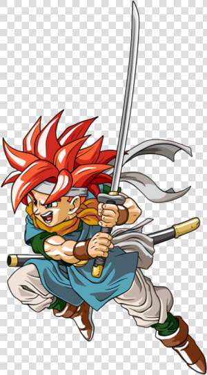 Restored By Professormegaman   Chrono Trigger Chrono Png  Transparent Png