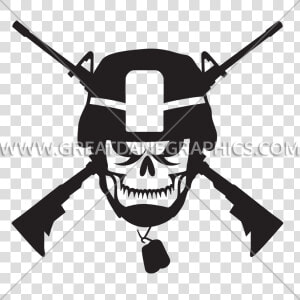 Transparent Army Helmet Clipart   Army Helmet And Skull Logo  HD Png Download