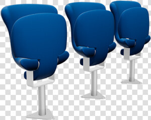 Nest Chair By Series Seating  Image Is Render Of Stadium   Stadium Seating Chair Revit  HD Png Download