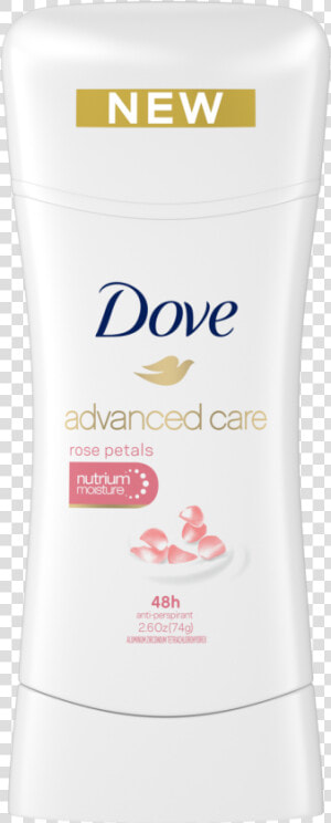 Dove Advanced Care Antiperspirant Deodorant Rose Petals   Dove  HD Png Download