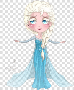 Elsa   Disney Princess Elsa Chibi Png  Transparent Png