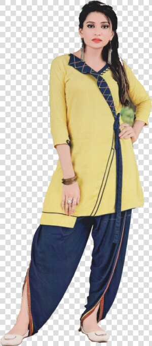 Yellow Patiyala Salwar Suit   Patiyala Png  Transparent Png