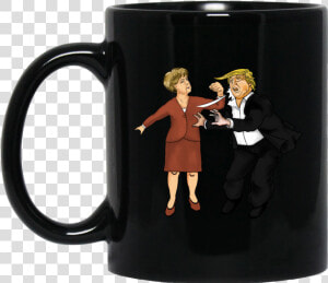 Not My President Mug Angela Merkel Hit Trump Anti Trump  HD Png Download