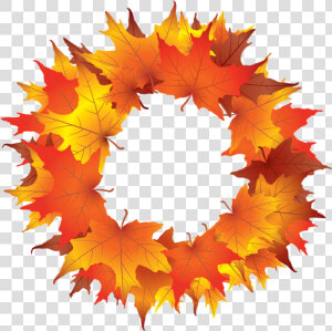 Autumn Wreath Kid Png Images Clipart   Transparent Fall Wreath Clip Art  Png Download