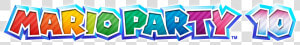 Wiiu Marioparty10 Logo E3   Mario Party 10 Logo  HD Png Download