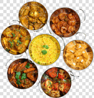 Indian Food   Indian Food Top View  HD Png Download