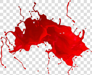 Red Paint Png For S   Mancha De Pintura Roja Png  Transparent Png