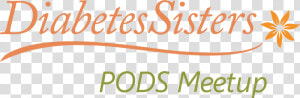 Pods Logo   Diabetes Sisters Logo  HD Png Download