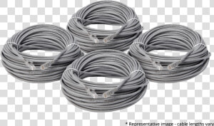 100ft Cat5e Extension Cables fire Resistant And In   Electrical Wiring  HD Png Download