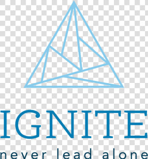 Ignite Logo Square Tagline   Triangle  HD Png Download