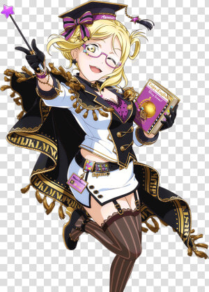  mariohara  lovelive  mari  freetoedit   Mari Ohara Cards Ur  HD Png Download