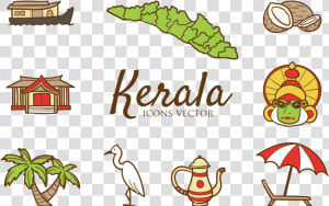 Kerala Icons Vector  HD Png Download