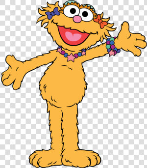 Zoe 04   Zoey From Sesame Street  HD Png Download