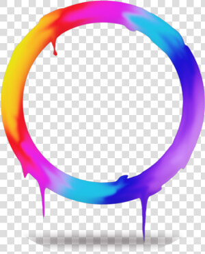  circle  hole  rainbow  color Splash  splash   Colour Splash Png Rainbow  Transparent Png