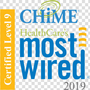 Chime Most Wired Hospital   Most Wired  HD Png Download