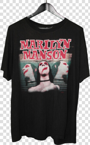 T Shirt Marilyn Manson  HD Png Download