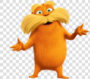 The Lorax Youtube Clip Art   Lorax Dr Seuss Characters  HD Png Download