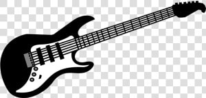 Guitar  Electric  Music  Rock  Instrument  Sound   Rock And Roll Clipart  HD Png Download