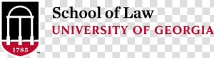 Uga Law Logo   Georgia Law School Logo  HD Png Download