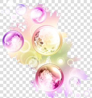 Dream Bubble Png   Pink Background Bubble Png  Transparent Png