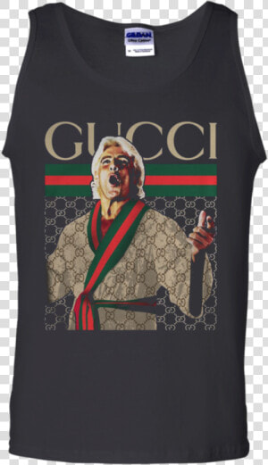 Unbelievable Ric Flair Gucci Shirt Cotton Tank Top   Ric Flair T Shirt Gucci  HD Png Download