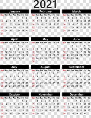 Calendar 2021 Png   Pocket Calendar 2020 Printable  Transparent Png