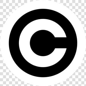 Copyright Symbol   Circle  HD Png Download