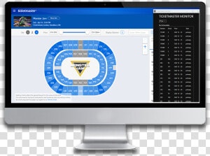 Ticket Master Chrome Extension Preview   Computer Monitor  HD Png Download