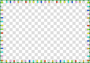 Dazzling Frame Window Border   Christmas Light Border Gif  HD Png Download