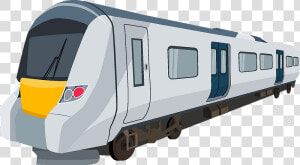 Train Clipart   High speed Rail  HD Png Download