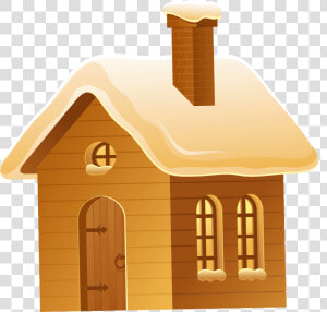 Winter Brown House Png Picture   House Cliparts Png  Transparent Png