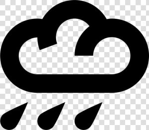 Rain Weather Cloud   Rain Symbol Text  HD Png Download