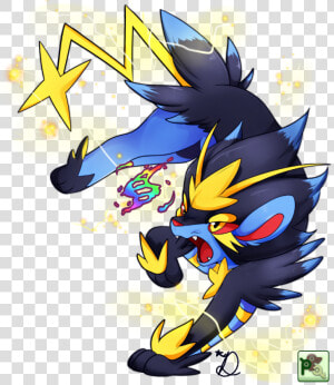 Luxray Mega Evolution Pokefarm   Luxray Mega Evolution  HD Png Download