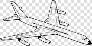 Line Art angle flap   Airplane Drawing  HD Png Download